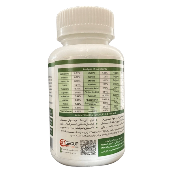 قرص 120 عددی آمینوکلات مخصوص انواع نژادهای سگ (پک 12 عددی)