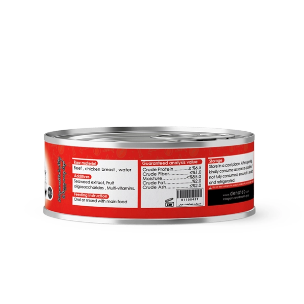 کنسرو گربه با طعم گوشت گاو برند مورفی 170 گرمی (کارتن 48 عددی)