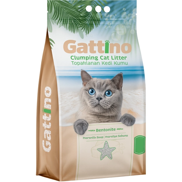 خاک بستر گاتینو با رایحه صابون مارسلو 5 لیتر