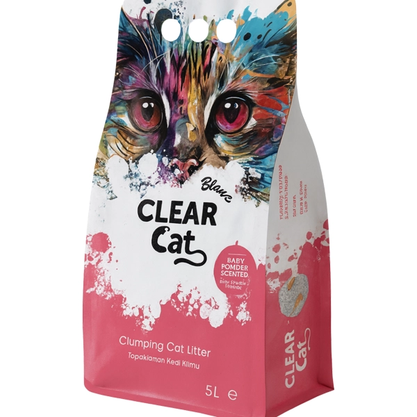 خاک بستر کلیرکت با رایحه پودر بچه 5 لیتر