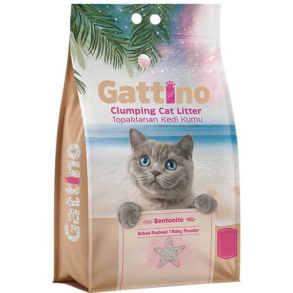 خاک بستر گاتینو با رایحه پودر بچه 5 لیتر